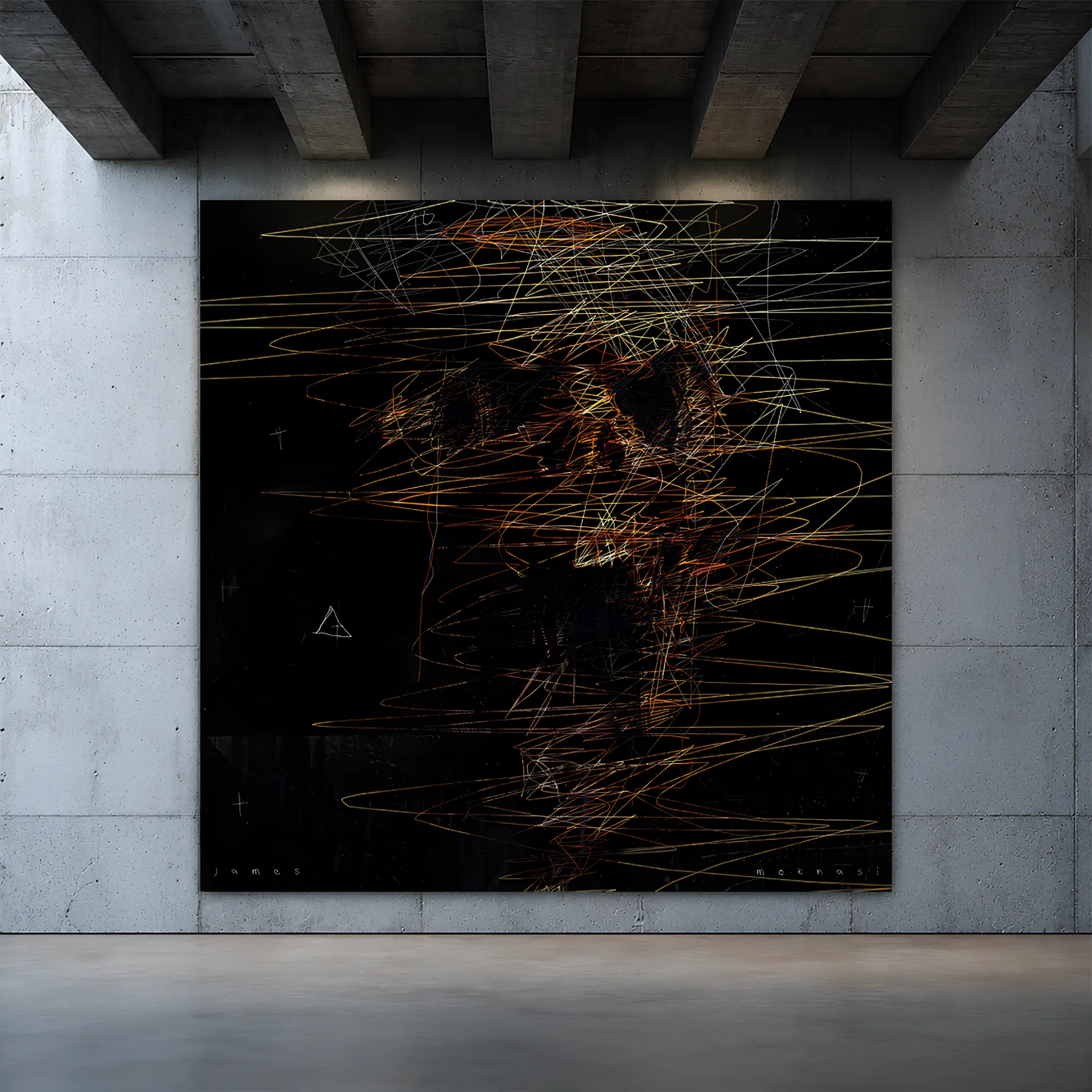 Low Country, 2025. Mixed media, Archival pigment print on cotton rag, 100 × 100 cm.